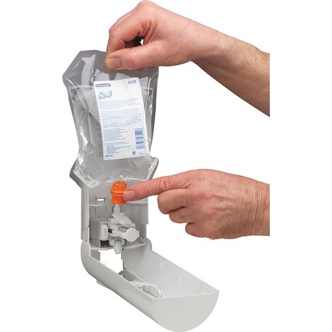 distributeur 7135 H200xl90xP100env.mm blanc Spender (1/2)