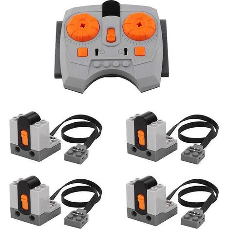 5-teiliges Power Functions Set 8879 IR Geschwindigkeitsverstellbare Fernbedienung--