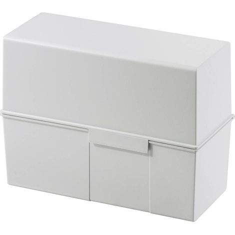 HAN 975-11 Schedario Grigio luminescente Numero max. di schede: 500 Schede DIN A5 orizzontale