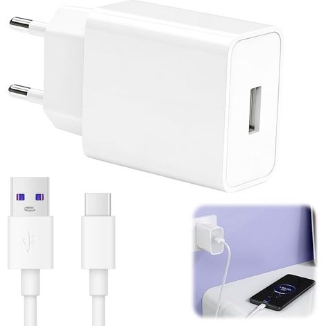Chargeur 5V 2A, Chargeur USB Secteur Adaptateur Prise USB C (1/5)