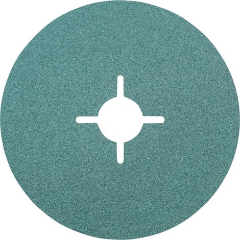 PFERD TOOLS Zirkon Fiberscheibe Ø 125 mm Z80 für hohen Abtrag auf Stahl 25 Stk (1/3)