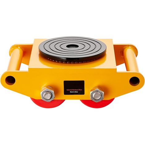 Carrello per macchine utensili - DUOKU - GYZU-6T - Acciaio al carbonio - 6T - 4 ruote rotanti in PU (1/5)