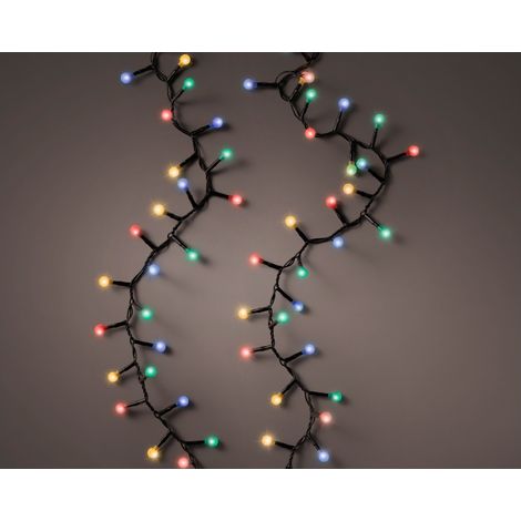 EDM – Guirlande lumineuse de Noël 10m – Alimentation électrique – 100 LED – Pour décoration intérieure et extérieure (1/3)
