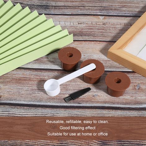 Kit de Nettoyage Réutilisable pour Capsules Caffitaly avec Brosse et Cuillère (1/5)