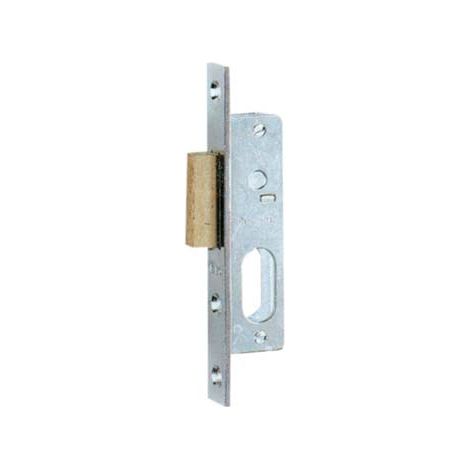 SERRATURA MONTANTE INFILARE 7601 ISEO  B.Q CROMO F.MM 16 C.OVALE M1 E.MM 15