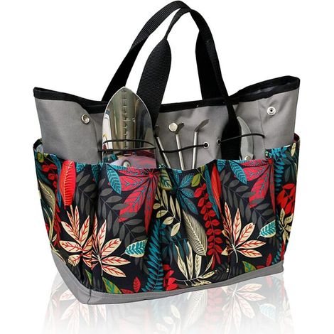 Sac de Rangement pour Outils,Sac de Transport pour Porte - Outils de Jardin,utilisé pour Boîte à Outils,Outils Lourds intérieurs et extérieurs,Sac de Rangement GROOFOO