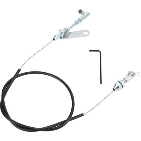 24 Zoll universeller, rostfreier Hochleistungs-Gaszug aus ABS-Edelstahl für SB V8-Motoren. (1/5)