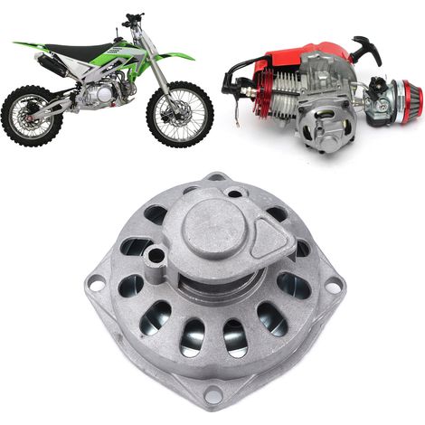 Boîte de vitesse à tambour d'embrayage 6 dents pour moto pocket bike 47cc 49cc 2 temps (1/5)