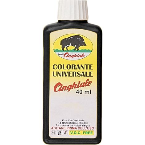 CINGHIALE - COLORANTE UNIVERSALE 40ML NERO OSSID (1/2)