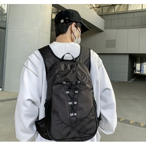 Chaleco táctico，Chaleco utilitario unisex con múltiples bolsillos y elementos reflectantes，Organizador cruzado funcional para ciclismo (1/5)