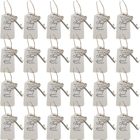 Ouvre-bouteille Clé - Métal - Décoration Mariage - Cadeau Invité - Lot de 1 (1/5)