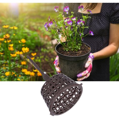 Macetas para fertilizante con tapa, cajas duraderas para fertilizante de bonsái con propiedades antienvejecimiento, 20 unidades, 7,8 cm de alto, plástico. (1/5)