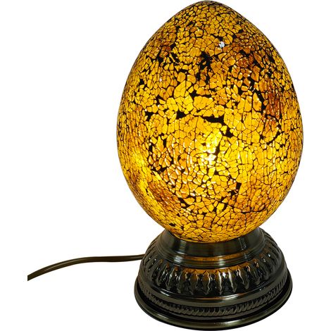 Signes Grimalt Lampe Settime Lamps  Gelbe Desktop -Lampe - 23x15x15cm