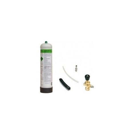 Bouteille de gaz Argon+CO2 1L – Mélange pour soudage MIG/MAG – Arc stable pour soudures de qualité – 110 bar – Deca