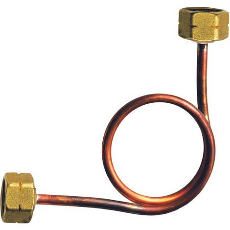 Ricciolo di collegamento in rame W20x1/14''sx FF per serbatoio e regolatore DNE/U