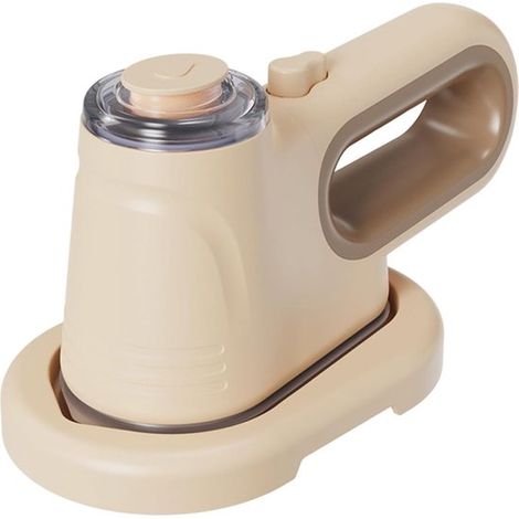 Plancha de viaje, sistema Boost de 1000 W. Plancha de mano portátil, ideal para el hogar, viajes y habitaciones de estudiantes (beige). (1/5)