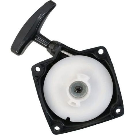 Avviatore a strappo con corda di avviamento, disco di avviamento manuale per decespugliatori da 33cc 43cc 47cc 49cc 50cc, pezzi di ricambio (1/4)