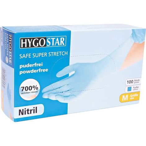HYGOSTAR 261081 EINMALHANDS GR.XL 100ST NITRIL (1/3)