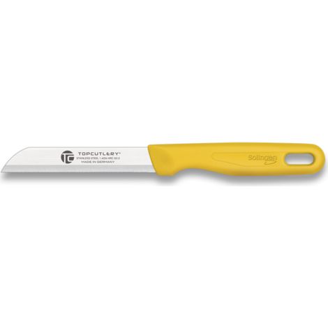 Exklusives mikrophiles Top-Besteck Schälmesser, 8 cm Klinge, Mango von Injected Abs, gelbe Farbe 17343-AM