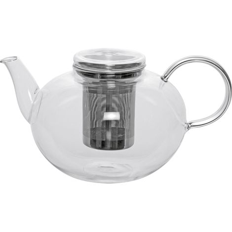 Leonardo Théière Moderne Transparent 1,5 Litre Verre
