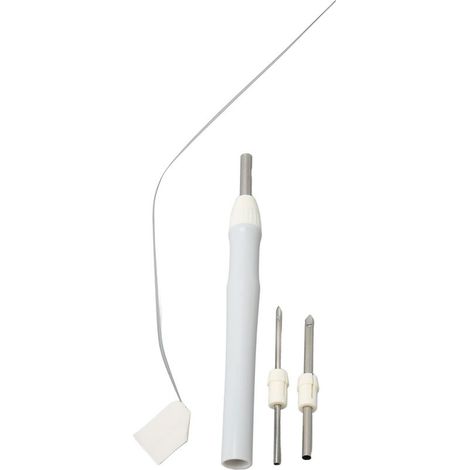 Verstellbare Stickahle für DIY-Projekte, 5-mm-, 3,5-mm- und 2-mm-Punch-Nadeln, kreatives Nähwerkzeug (1/5)