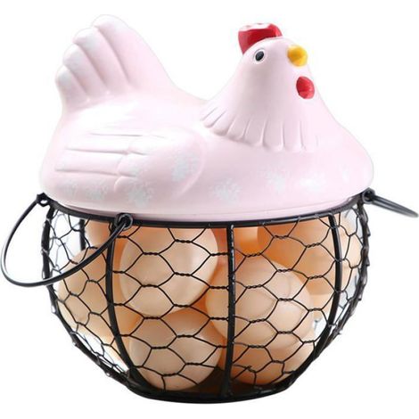 Étagère à œufs-Support à œufs - Panier à œufs-Rangement des œufs-Boîte à œufs-Rangement des œufs-Corbeille à fruits (1/5)
