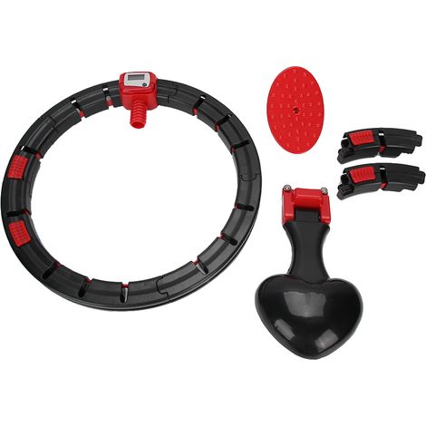 Anneau de fitness intelligent et ajustable pour affiner la taille et masser l'abdomen (type cerceau). (1/5)