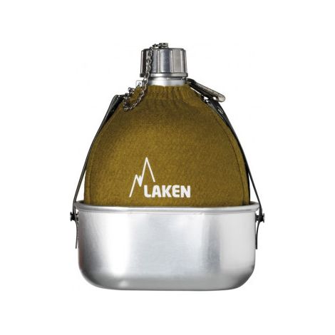 Cantimplora de Aluminio Clásica LAKEN 1L con Marmite 112