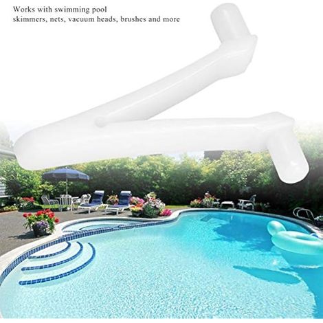 6PCS Pool Pole Butterfly V Clip pour tête d'aspirateur d'écumeur de râteau de Feuille de Piscine (1/3)