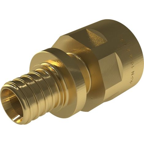 UltraLINE Messingverbinder GW - 16 Rp1/2" (1/4)