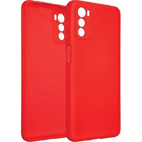 Custodia in silicone Beline rossa per Motorola Moto G42. (1/5)