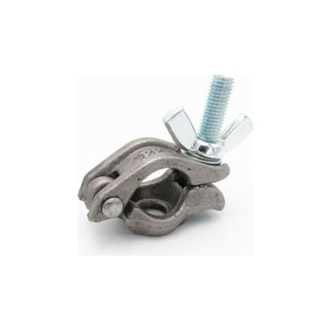 FENOPLASTICACollier acier forgé avec écrou 2 ailes (34mm) Lot de 5 pièces 34mm Acier