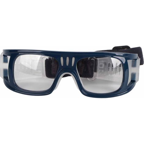 Lunettes de protection sportives pour le basketball, football et golf - Cadre bleu foncé (1/5)