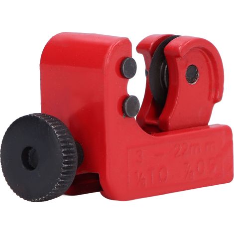 Mini-Rohrschneider aus legiertem Stahl, Schneidwerkzeug für Kupfer- und Aluminiumrohre, Durchmesser 3-22 mm (1/8-7/8 Zoll), für den professionellen Einsatz und Heimwerker. (1/5)