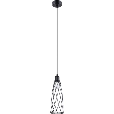 Lampada a sospensione Ironwood 1 E27 nera lumilo 11.267.65 (1/5)