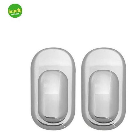 Set 2 Ganci Feridras Cromo