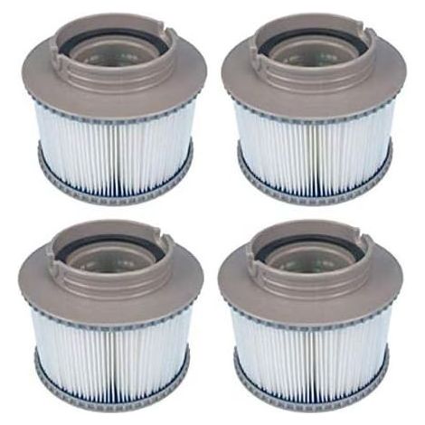 Lot de 4 filtres de Remplacement pour Spa pour MSPA FD2089, Pompe à Cartouche filtrante pour MSPA Tous Les spas actuels (1/4)