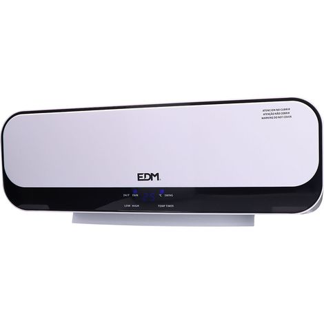 EDM – Chauffage mural split 1000-2000W – Protection contre la surchauffe – Télécommande et programmateur inclus – Dimensions 55,7x14,4x18,5cm (1/5)