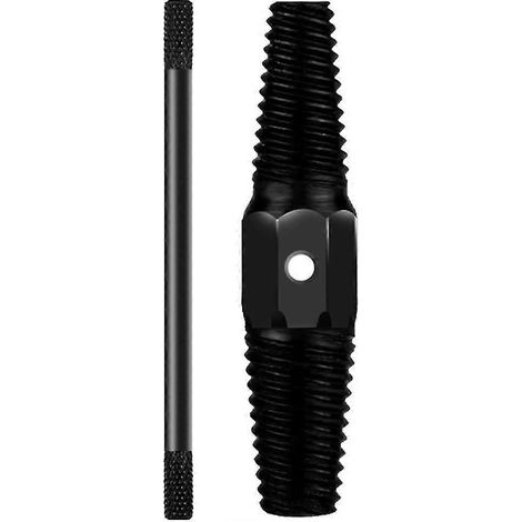 Doppelkopf-Schraubenausdreher für Drahtbrüche, geeignet für 1/2-Zoll- und 3/4-Zoll-Schrauben (schwarz)