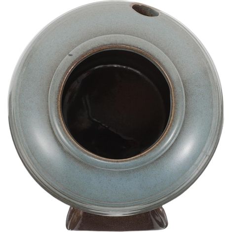 Fontaine Cascade en Céramique Moyenne Taille Pot Extérieur Résistant aux Intempéries pour Bassin et Jardin Décoration Aquarium Poissons Jet D’Eau Naturel Pot Jardin Extérieur (1/5)