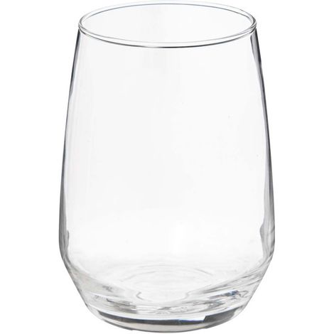 Verre Nora 45 cl, 11,7 x 6,7 x 6,7 cm en verre transparent