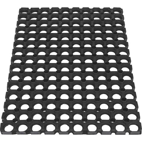 Miltex, Tapis en caoutchouc à relief EAZYCARE SCRUB, épaisseur (1/4)