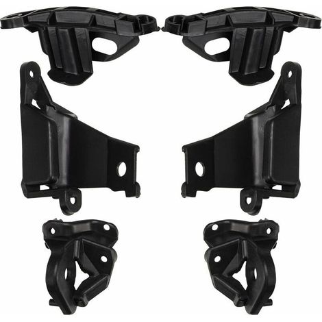 Kit de reparación de 6 piezas para soportes de faros delanteros para Peugeot 308 408 6212.E3 6212.E4 (delantero izquierdo y derecho) (1/4)