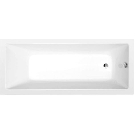 Polysan - Bañera Noemi de 180x80 cm, blanca 71715 (1/5)