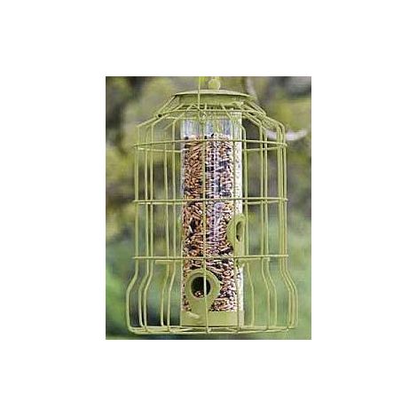 Smart Garden Squirrel Proof Wild Bird Seed Feeder Metal Steel (1/3)
