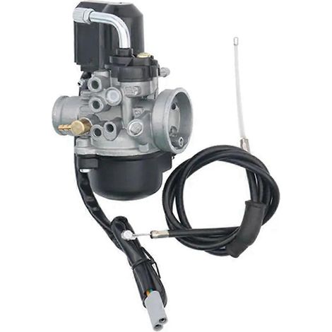 Carburateur 17,5 mm avec starter électronique Gilera Runner pour Piaggio NRG50 Typoon50 XR Vespa LX50 Aprilia Gilera Storm 50 (1/5)
