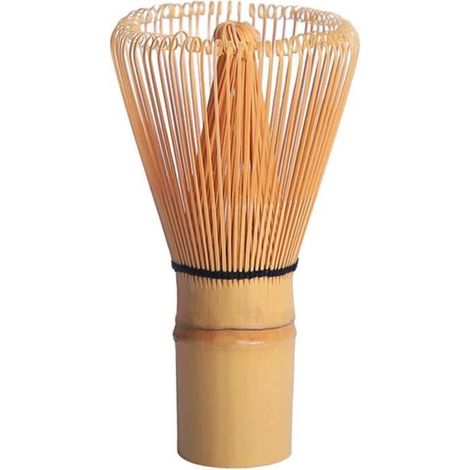 Fouet à Matcha Chasen Traditionnel en Bambou - AQSACOKIYA - 100 Branches - Marron - Couleur primaire - Non Couleur primaire (1/4)