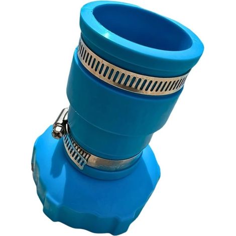 Ersatzadapter für Intex-Poolsaugschläuche, ermöglicht das einfache Anschließen und Trennen des 1,5-Zoll-Poolschlauchs und anderer Poolzubehörteile. (1/5)