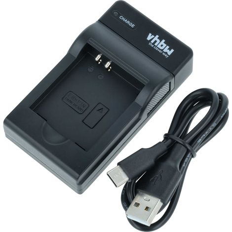 vhbw USB-C Ladegerät kompatibel mit Panasonic Lumix DMC-LF1W, DMC-LF1, DMC-LF1K Kamera - Ladeschale + USB-C Kabel Ladeanzeige (1/5)