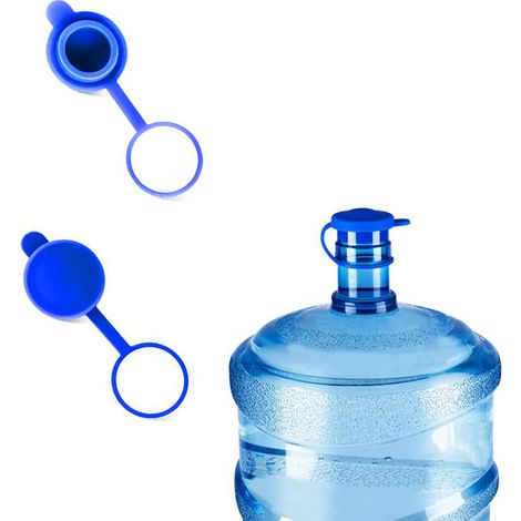 Wiederverwendbarer Ersatzverschluss für 5-Gallonen-Wasserflaschen mit Silikon-Schutzring für auslaufsicheres Design (1/5)